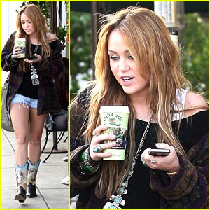 Miley Cyrus: Urth To L.A. | Miley Cyrus | Just Jared Jr.