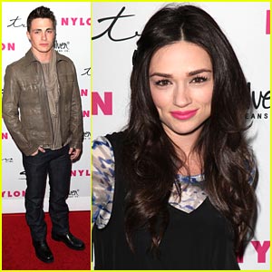 Colton Haynes: Nylon Party with Crystal Reed!
