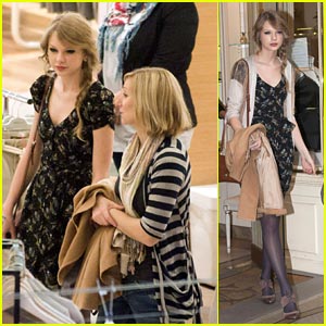 Taylor Swift: Paris Shopping Stop!