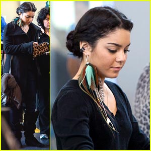 Vanessa Hudgens Takes Flight with Feathers