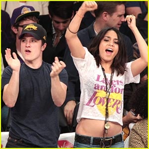 Vanessa Hudgens & Josh Hutcherson: Lakers Are For Lovers | Josh