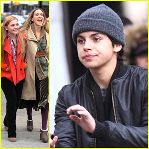 Abigail Breslin & Jake T. Austin: New Year's Eve in NYC!