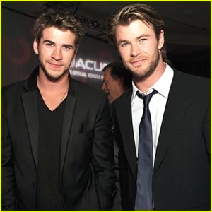 Liam Hemsworth: ‘Thor’ Premiere with Brother Chris! | Liam Hemsworth ...