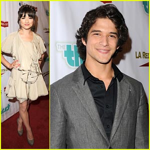 Crystal Reed & Tyler Posey Get Thirsty