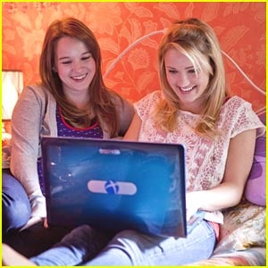 Emily Osment & Kay Panabaker in 'Cyberbully' -- FIRST PICS!