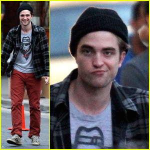 Robert Pattinson: Red Pants Rehearsal | Robert Pattinson | Just Jared Jr.