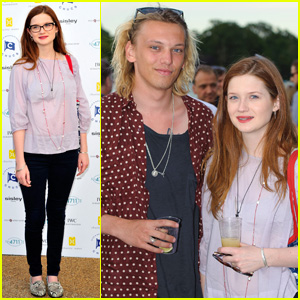 Bonnie Wright & Jamie Campbell Bower: Swim Party Sweeties!