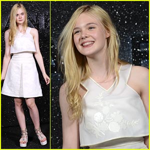 Elle Fanning: Chanel Haute Couture Show | Elle Fanning | Just Jared Jr.