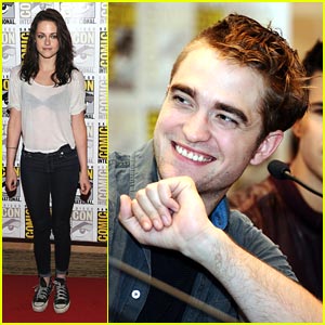 Robert Pattinson & Kristen Stewart: Comic-Con Couple