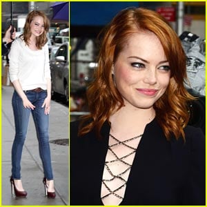 Emma Stone Goes To The White House
