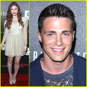 Colton Haynes & Holland Roden: Fashion's Night Out