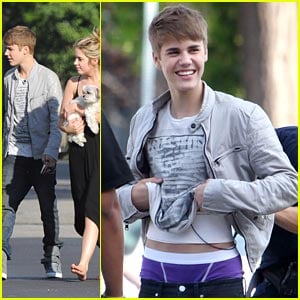 Justin Bieber: Chick-Fil-A Hollywood Hunk | Justin Bieber | Just Jared Jr.