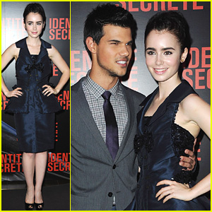 Lily Collins Abduction Premiere in Paris September 27, 2011 – Star Style