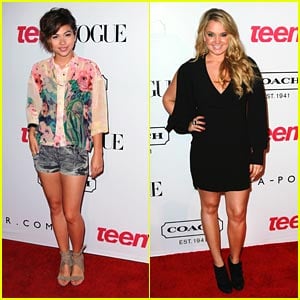 Tiffany Thornton & Hayley Kiyoko: Teen Vogue Party Pretty
