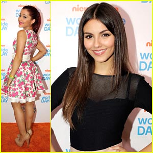 Victoria Justice & Ariana Grande: Worldwide Day of Play Gala!