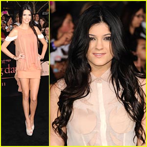 Kendall & Kylie Jenner: ‘Breaking Dawn’ Premiere Pair Kendall Jenner