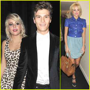 Pixie Lott & Oliver Cheshire: Temperley London & Mulberry Shows