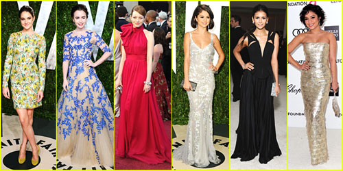2012 Oscars & Oscar Parties -- Best Dressed Poll!