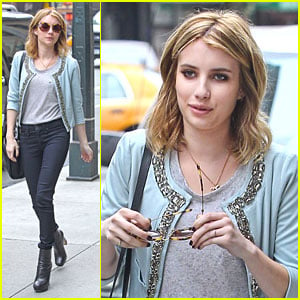 Emma Roberts: Columbus Circle Cutie