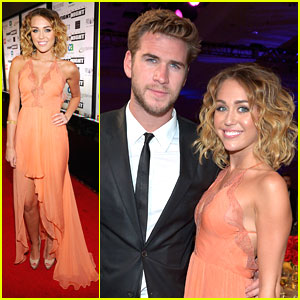 Miley Cyrus: Celeb Fight Night with Liam Hemsworth!