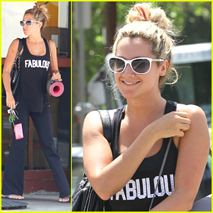 Ashley Tisdale is ‘Fabulous’ly Fit | Ashley Tisdale | Just Jared Jr.