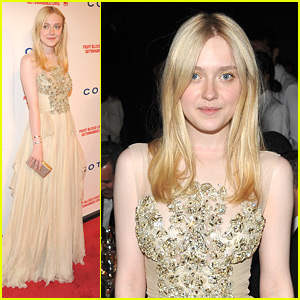 Dakota Fanning: DKMS Linked Against Blood Cancer Gala | Dakota Fanning ...