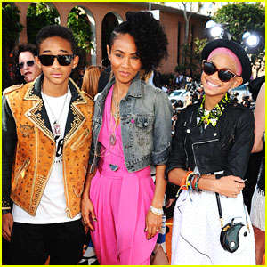 Jaden Smith and Willow Smith 2012 Kids Choice Awards held at Galen