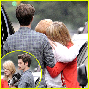 Emma Stone & Andrew Garfield: The 'Amazing' Baby Sitters: Photo