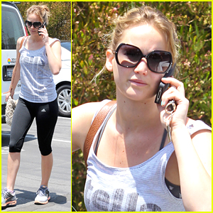 Jennifer Lawrence: Tella-Phoner | Jennifer Lawrence | Just Jared Jr.