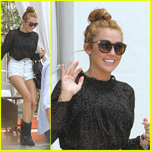 Miley Cyrus: Back To The Studio!