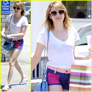 Emma Roberts Finds French Fries Under Her Car Seats!