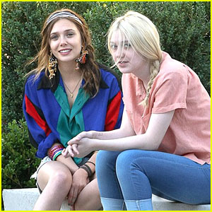 Dakota Fanning Elizabeth Olsen Are Very Good Girls Dakota Fanning Elizabeth Olsen Just Jared Jr