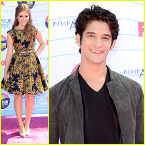Holland Roden & Tyler Posey - Teen Choice Awards 2012