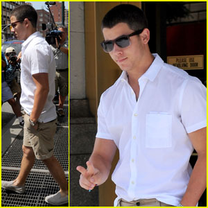 Nick Jonas: Big Apple Hottie! | Jonas Brothers, Nick Jonas | Just Jared Jr.