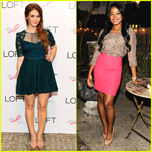 Holland Roden & Keke Palmer: Live In Pink Party!