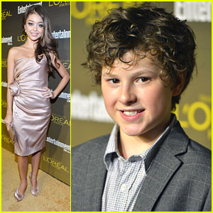 Sarah Hyland & Nolan Gould: EW Emmy Party Pair | Nolan Gould, Sarah