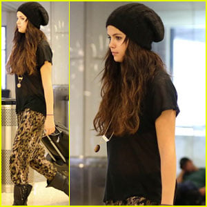Selena Gomez Wore a $24 Leopard Print Top from Urban Outfitters