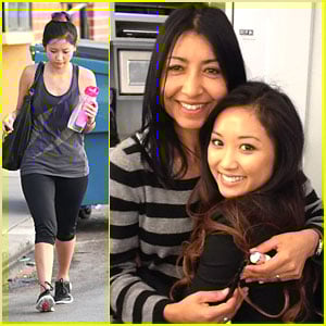 Brenda Song: ‘Scandal’ Set Pic! | Brenda Song | Just Jared Jr.