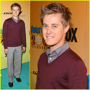 Lucas Grabeel Family Guy 200 Eposide Celebration Lucas Grabeel Just Jared Jr