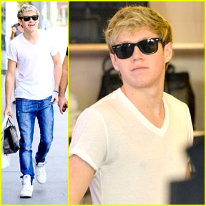 Niall Horan Shops Sunset Plaza | Niall Horan, One Direction | Just Jared Jr.