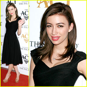 Christian Serratos: Bootsy Bellows Holiday Party in Vegas