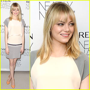Emma Stone Launches Revlon’s ‘Nearly Naked’ Line Emma Stone Just