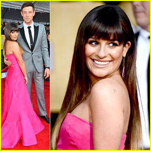 Lea Michele Cory Monteith SAG Awards 2013 2013 SAG Awards