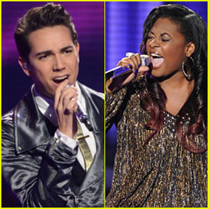 American Idol Top 8: Candice Glover & Lazaro Arbos Perform - Watch Now!