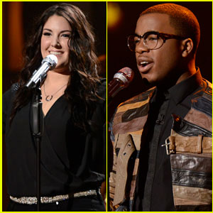 American Idol Top 9: Kree Harrison & Burnell Taylor Perform - Watch Now!