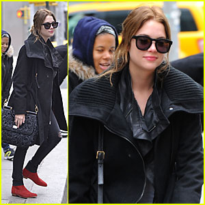 Ashley Benson: Greeting Fans In NYC! | Ashley Benson | Just Jared Jr.