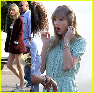 Taylor Swift: Rooftop Photoshoot Fun!