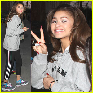 Zendaya: McFlurry Run After Jimmy Kimmel Appearance | Zendaya | Just ...