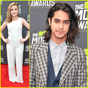 Avan Jogia Maddie Hasson Mtv Movie Awards 2013 2013 Mtv Movie Awards Avan Jogia Maddie Hasson Just Jared Jr