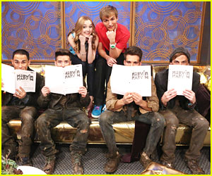 Big Time Rush on 'Marvin, Marvin' -- Exclusive Pics!